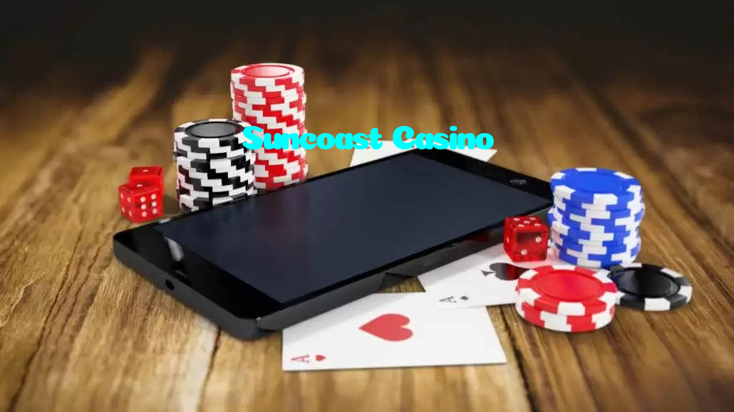Suncoast Casino casino presented on mobile device in Pakistan with slots and live games